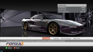 Screenshot de Forza Motorsport 2 (Classics) (FRA) (Carátula)
