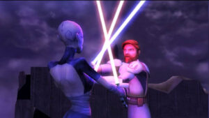 Screenshot de Star Wars: The Clone Wars - Duels Au Sabre Laser (FRA)