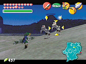 Screenshot de The Legend of Zelda: Ocarina of Time (ESP) (Cartucho)