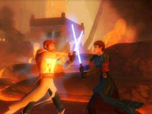 Screenshot de Star Wars: The Clone Wars - Duels Au Sabre Laser (FRA)