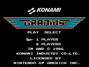 Screenshot de Gradius (EUR)