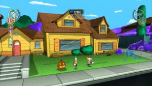Screenshot de Disney Phineas y Ferb: A Través de la 2ª Dimensión (ESP)