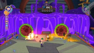 Screenshot de Disney Phineas y Ferb: A Través de la 2ª Dimensión (ESP)