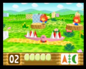 Screenshot de Hoshi no Kirby 64 (JAP)