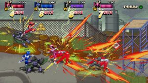 Screenshot de Mighty Morphin Power Rangers: Rita's Rewind (ESP) (Precintado)