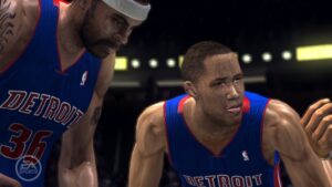Screenshot de NBA Live 06 (ESP)
