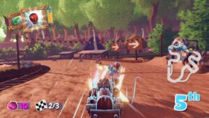 Screenshot de Pitufos Kart (ESP) (Precintado)