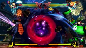 Screenshot de Ultimate Marvel vs. Capcom 3 (JAP)