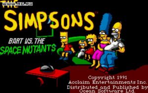 Screenshot de The Simpsons: Bart vs. the Space Mutants (ESP)
