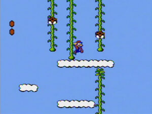 Screenshot de Super Mario Bros. 2 (ESP) (Cartucho)