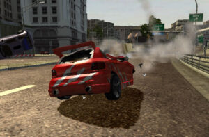 Screenshot de Burnout 2: Point of Impact (ESP) (Manual)