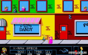 Screenshot de The Simpsons: Bart vs. the Space Mutants (ESP)