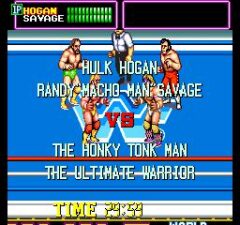 Screenshot de WWF Superstars (ESP)