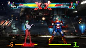 Screenshot de Ultimate Marvel vs. Capcom 3 (JAP)