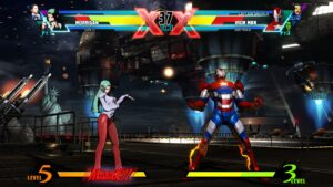 Screenshot de Ultimate Marvel vs. Capcom 3 (JAP)
