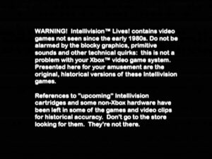 Screenshot de Intellivision Lives: The History of Video Gaming (UK)