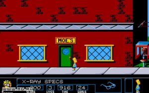 Screenshot de The Simpsons: Bart vs. the Space Mutants (ESP)