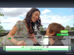 Screenshot de Disney Sing It: High School Musical 3: Fin de curso (ESP)