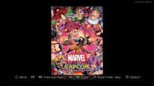 Screenshot de Ultimate Marvel vs. Capcom 3 (JAP)