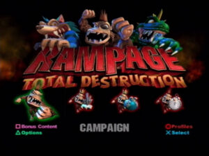 Screenshot de Rampage: Total Destruction (ESP) (Manual)