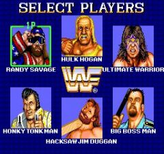 Screenshot de WWF Superstars (ESP)