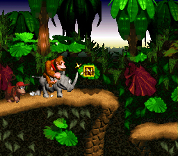 Screenshot de Donkey Kong Country (ESP) (Cartucho)