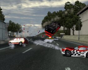 Screenshot de Burnout 2: Point of Impact (ESP) (Manual)