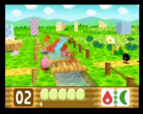 Screenshot de Hoshi no Kirby 64 (JAP)