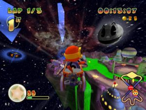 Screenshot de Pac-Man Rally (ESP) (Manual)