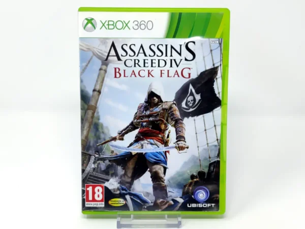 Portada de Assassin’s Creed IV: Black Flag (ESP) para XBOX 360, edición PAL España, de segunda mano