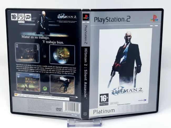 Hitman 2: Silent Assassin (ESP) (Platinum) (Carátula)