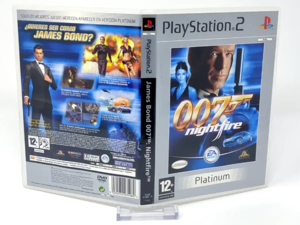 James Bond 007: Nightfire (ESP) (Platinum) (Carátula) para PlayStation 2, edición PAL España, de segunda mano