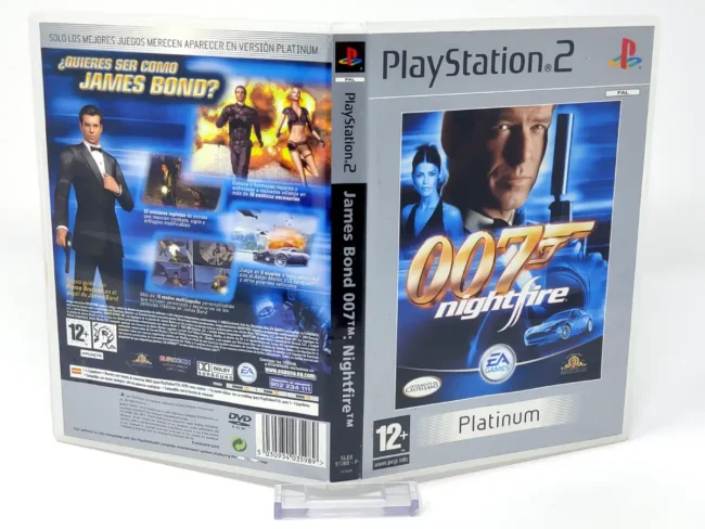 James Bond 007: Nightfire (ESP) (Platinum) (Carátula)