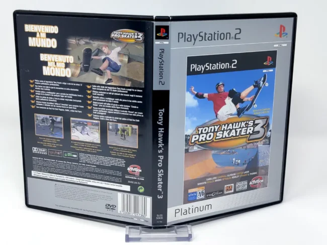 Tony Hawk's Pro Skater 3 (ESP) (Platinum) (Carátula)