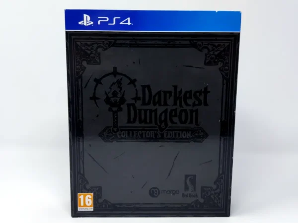Portada de Darkest Dungeon (Signature Edition) (EUR) para PlayStation 4, edición PAL EUR, de segunda mano