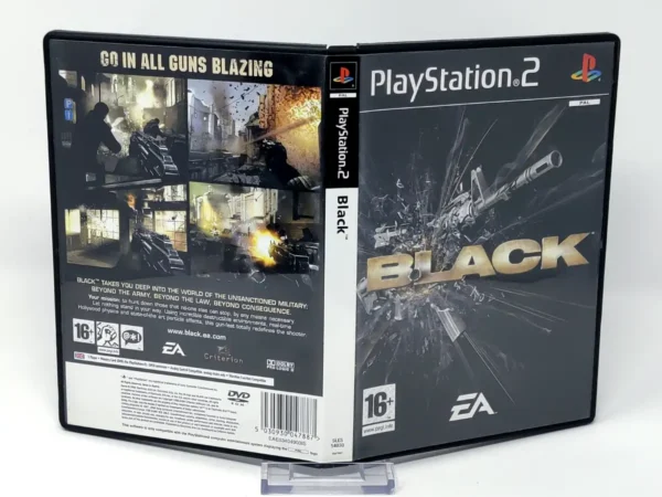 Black (UK) (Carátula) para PlayStation 2, edición PAL UK, de segunda mano