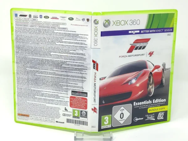 Forza Motorsport 4 (EUR) (Promo) (Carátula) para XBOX 360, edición PAL EUR, de segunda mano