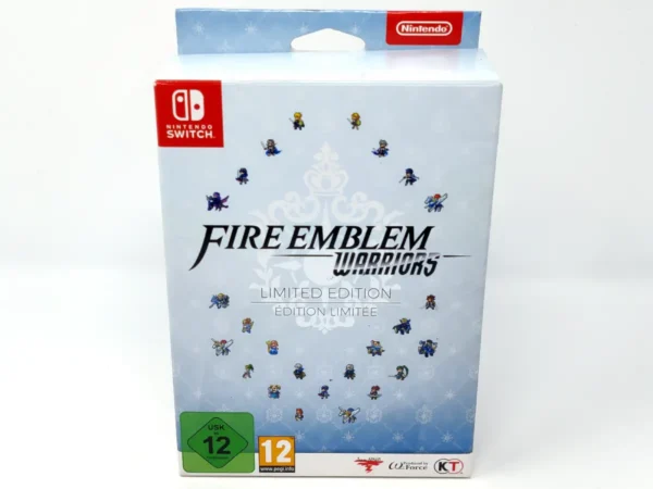 Parte trasera de Fire Emblem Warriors (Limited Edition) (ESP) para Nintendo Switch, edición PAL España
