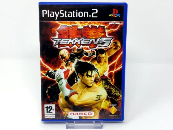 Portada de Tekken 5 (FRA) para PlayStation 2, edición PAL Francia, de segunda mano