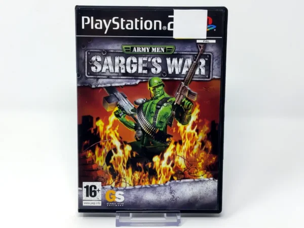 Portada de Army Men: Sarge's War (UK) (Rebajado) para PlayStation 2, edición PAL UK, de segunda mano