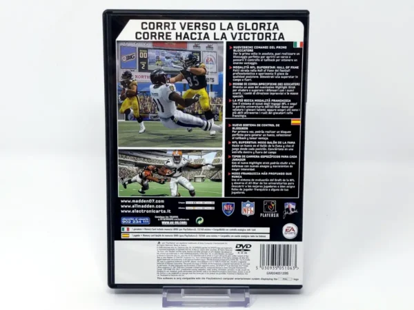 Madden NFL 07 (ESP) (Rebajado) para PlayStation 2, edición PAL España, de segunda mano