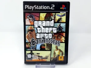 Portada de Grand Theft Auto: San Andreas (FRA) (Con Mapa) para PlayStation 2, edición PAL Francia, de segunda mano