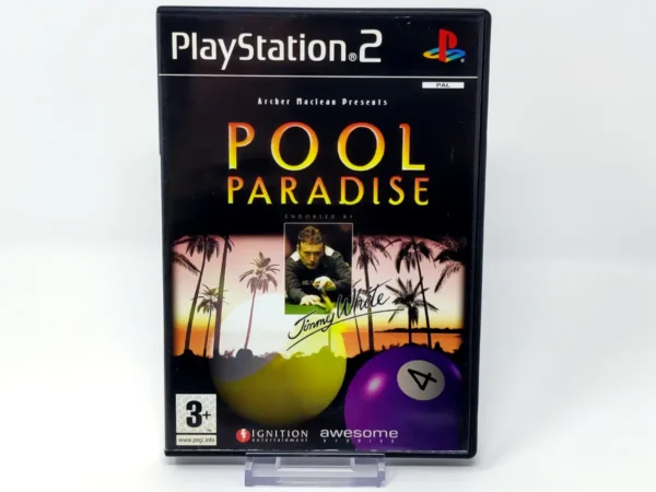 Portada de Pool Paradise (ESP) (Rebajado) para PlayStation 2, edición PAL España, de segunda mano