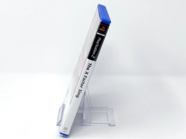 Lateral de la caja de The X Factor Sing (UK) para PlayStation 2