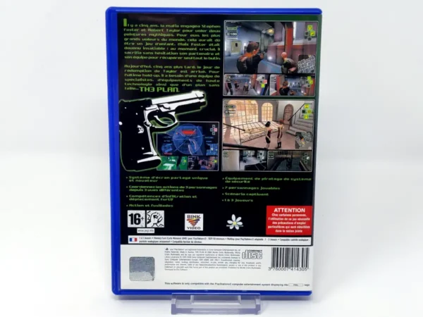 Parte trasera de Th3 Plan (FRA) para PlayStation 2, edición PAL Francia