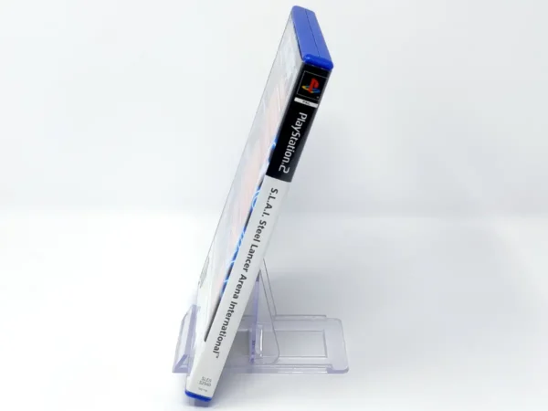 Lateral de la caja de S.L.A.I.: Steel Lancer Arena International (FRA) para PlayStation 2