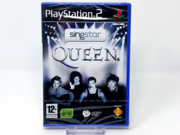 Portada de SingStar: Queen (ESP) (Precintado) para PlayStation 2, edición PAL España, de segunda mano