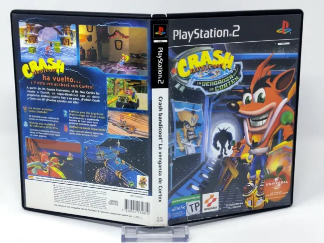 Crash Bandicoot: La Venganza de Cortex (ESP) (Carátula)