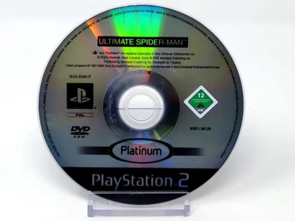 Ultimate Spider-Man (ESP) (Disco) para PlayStation 2, edición PAL España, de segunda mano