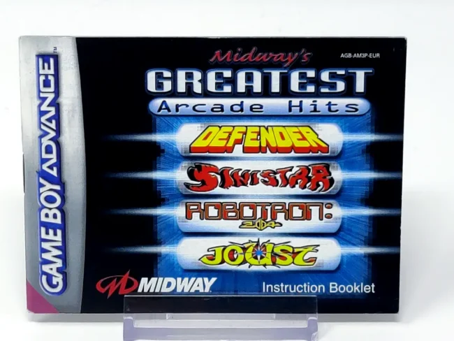 Midway's Greatest Arcade Hits (ESP) (Manual)